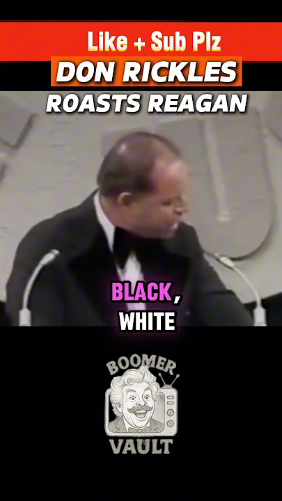 Don Rickles Mengejek Ronald Reagan Sampai Menangis! 😂 #Ratpack #1970-an #GenerasiBaby #komedivintage