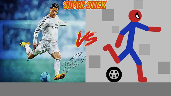 Cristiano Ronaldo vs Spider Stickman | Stickman Dismounting funny moments | Best Falls #1