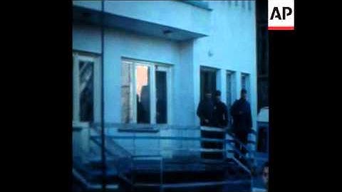 SYND 28-3-72 SCENES OF FLATS WHERE THREE BRITONS WERE KIDNAPPED