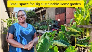 She is Determined to Have a functional Home Garden with No Space for an extra Income 