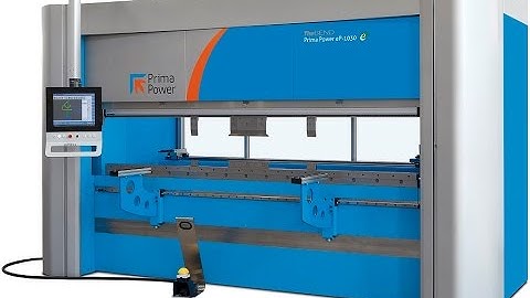 Prima Power eP Press Brake Machine - Electric Bending Technology