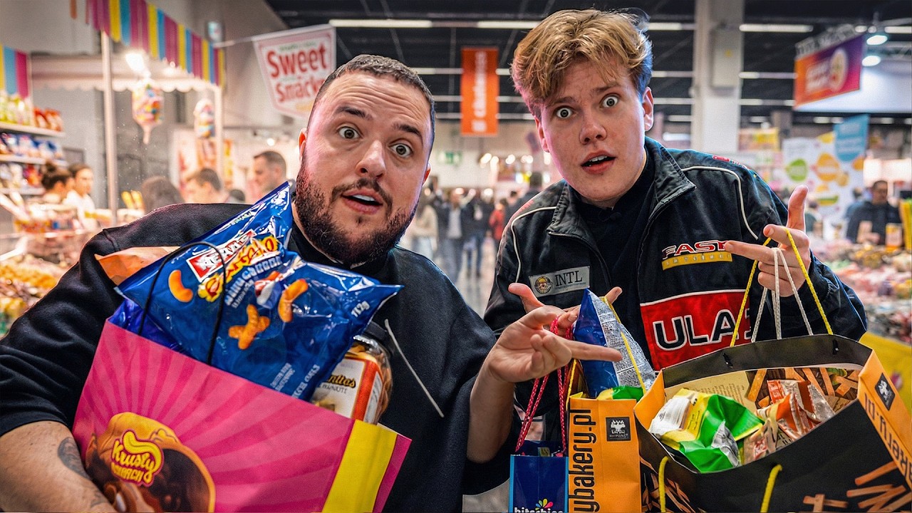 Wir testen ALLES auf der SÜßIGKEITENMESSE 🍭 (Mit Nooreax)