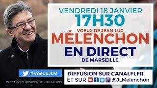 EN DIRECT - Voeux de Mélenchon à Marseille - #VoeuxJLM