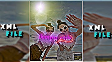 New English XML video Bumpy ride 🦋🎵/XML link description box 👈