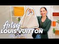 Louis Vuitton Artsy MM Damier Azur | What’s In My Bag | Best Hobo LV Tote? #lv #designerbag