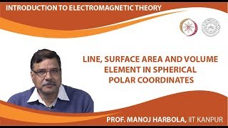 Line, surface area and Volume element in Spherical Polar Coordinates