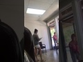 Fight at nail shop