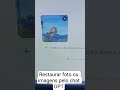 restaurar imagem ou foto pelo chat GPT ! #chatgpt #foto #imagem