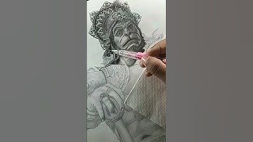 🕉Hanuman Ji🕉 Pencil Drawing🙏 #shorts #drawing #hanuman #ram #realistic #sketch #bajrangbali