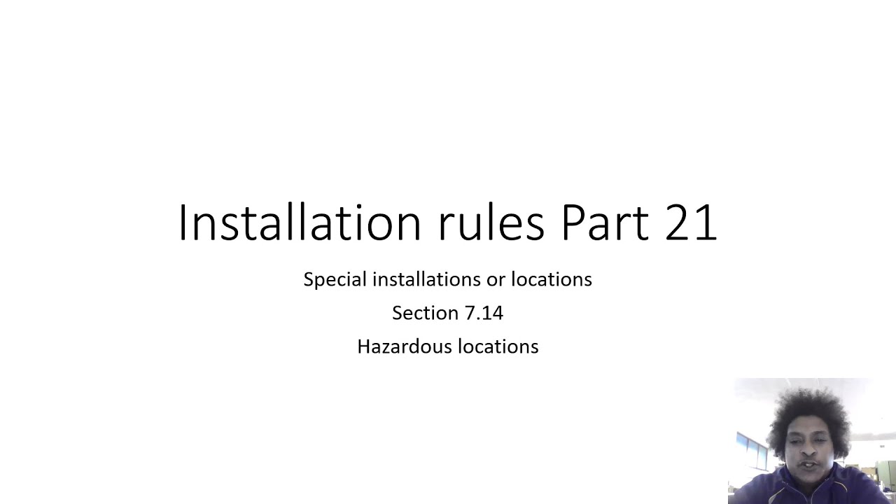 Installation rules Paper 1 Part 21 YouTube