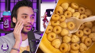 Garnt Eats Cereal with Water