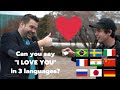 Say "I LOVE YOU" in 3 or more DIFFERENT LANGUAGES and win $5 DOLLARS