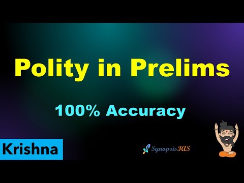 ** Only Way ** Solve Polity with 100% Accuracy in UPSC Prelims #KrishnaSirDAE #GuidanceSeries