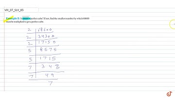 Is 68600 a perfect cube? If not, find the smallest number by which 68600 must be multiplied to g...