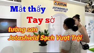 Xem thực tế Tường dùng sản phẩm Sơn Ngoại thất Jotun Jotashield Sạch Vượt Trội | Minhnguyenhouse