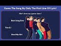 One Direction - Guess the song by only the first line of lyric!