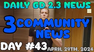 Daily Geometry Dash 2.3 Update: Day 43 (Where are the news :( ?)