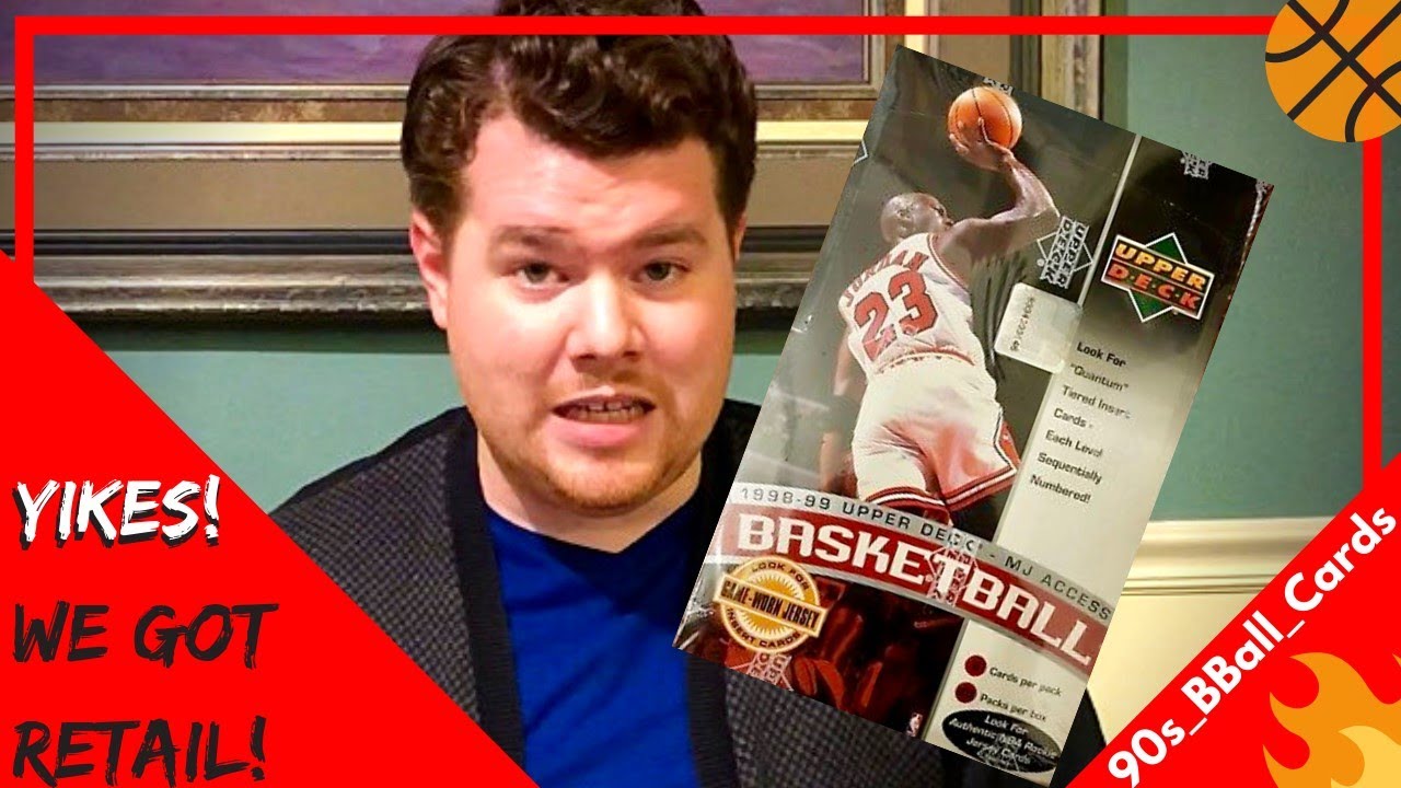Set Collecting rare 90s inserts & Jersey card hunting! 98-99 Upper Deck box [S2 E2]