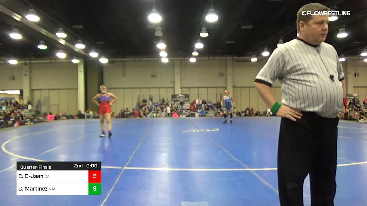 127 Lbs Quarterfinal Christina ContrerasJaen Team ...