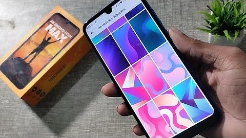Gionee Max default wallpaper change kaise kare | How to change default wallpaper Gionee Max 2021
