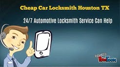 Cheap Car Locksmith Houston TX 