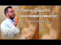  faarfataa dn firaaol moosisaa  nan dhibin lubbuukoo faarfannaa gaabbii 