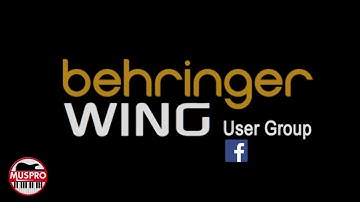 NEW: Behringer WING Digital Mixer - Prelaunch Overview