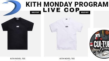 Kith Monday Program Novel Tee Live cop