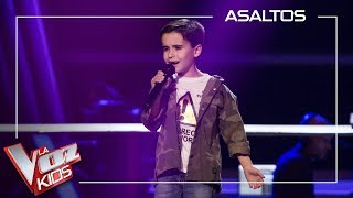 Daniel García canta 'El patio' | Asaltos | La Voz Kids Antena 3 2019