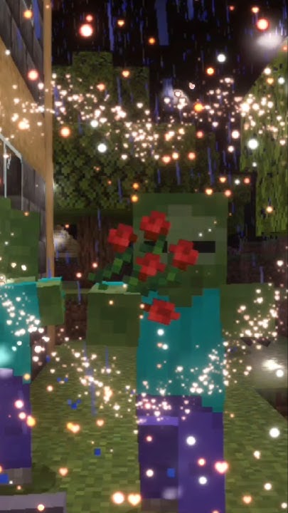 Зомби дарит розы #minecraft #майнкрафт #edit #subscribe #shorts #mojang ...