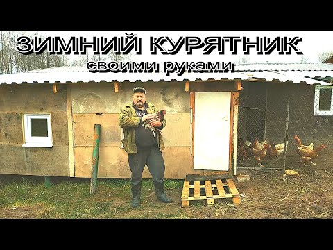 Построить курятник на 100 кур своими руками фото схемы