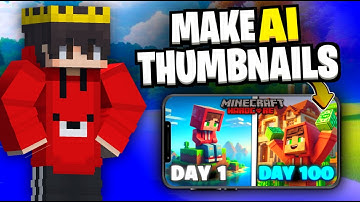 🤯 Make Attractive 100 DAYS THUMBNAIL With AI 🔥(Easy & Attractive)