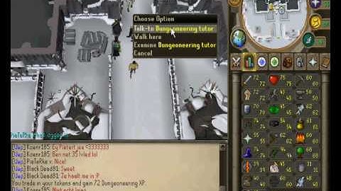 RuneScape Dungeoneering Basics Guide W/ Live Commentary