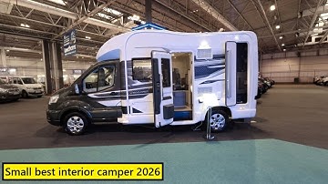 Kleine beste interieurcamper 2026 SWIFT VOYAGER 505 gemaakt in het VK