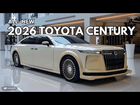 新型2026トヨタセンチュリー発表 - 究極の日本製高級セダンが復活