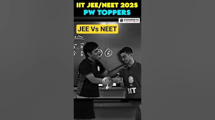 Wait For It! 💀 JEE Advanced 2025 Topper & NEET 2025 Toppers #shorts