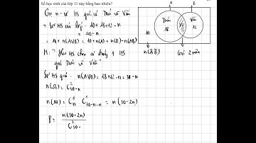 Một lớp 11 của trường THPT có 18 HS giỏi Toán, 12 HS giỏi Văn và có 10 học sinh không giỏi môn nào