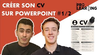 Comment faire un CV professionnel et moderne sur PowerPoint | Partie 1/2