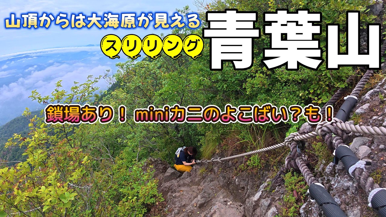 【若狭富士・青葉山】低山とは思えないスリルと絶景！低山なのに満足度◎若狭湾を一望する展望｜修験の道と鎖場が楽しい低山ハイク🌊⛰️