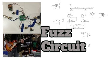Guitar Fuzz Effect Circuit PCB