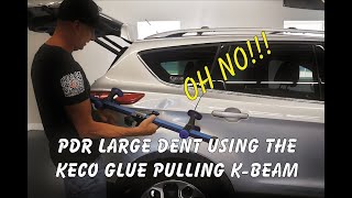 PDR Using Keco K-Beam on a Large Dent! Will it work???