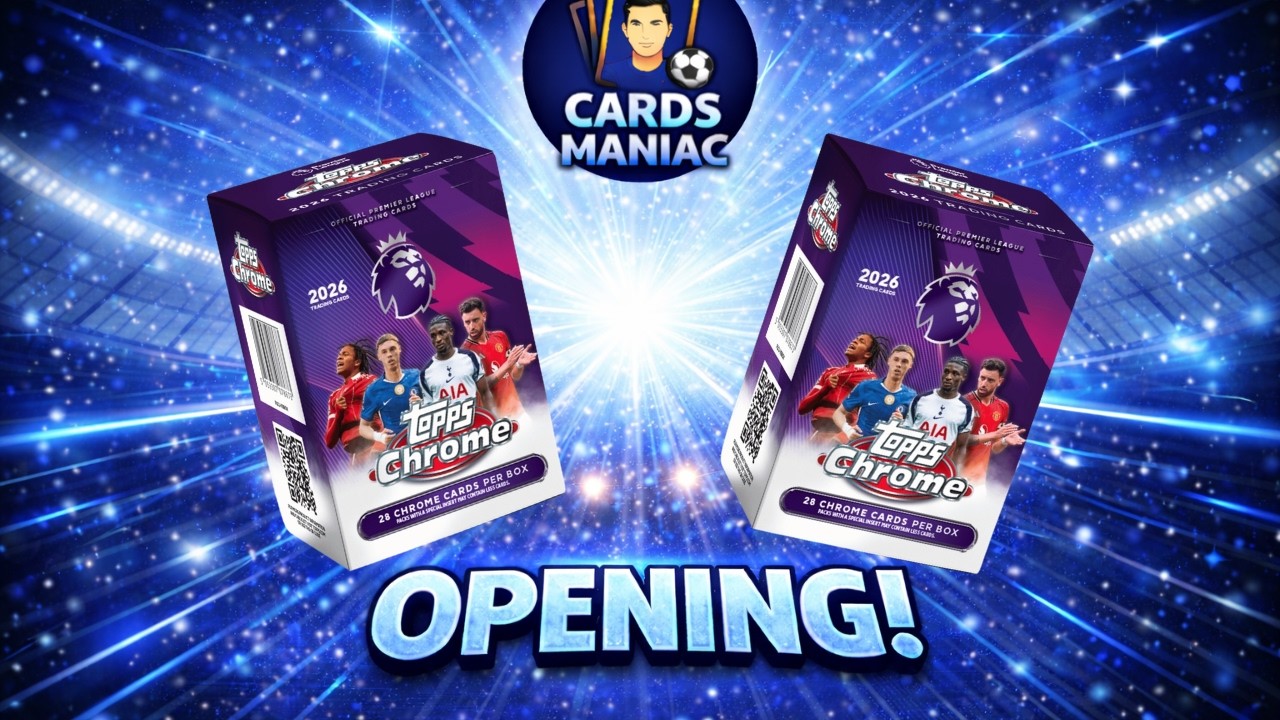 Topps Chrome 2026 Premier League - 2x Value Box