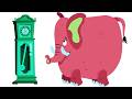 Hickory Dickory Dock Dance Remix 🎵🐭 | 2 Minute Loop Nursery Rhyme | Bouncy Bunny Kids Songs