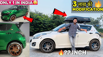 😱🔥OMG इतनी सारी Modification Swift में Full Modified Swift Cng ,Exhaust  Full Complete Modification