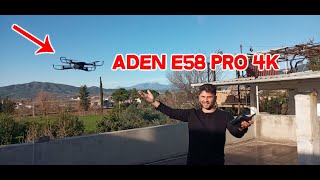Aden E58 Pro 4K Dron Tam Bi̇r Fi̇yat Performans Dronumu