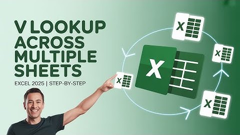 🔥 Excel 2025 VLOOKUP Across Multiple Sheets | Step-by-Step Guide for Beginners