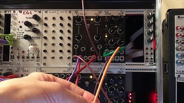 Eurorack delayed envelope VSL D-ENV self-cycling looping feature demo