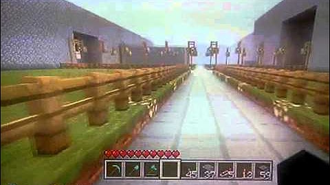 Minecraft Xbox 360 Digital Clock and My world
