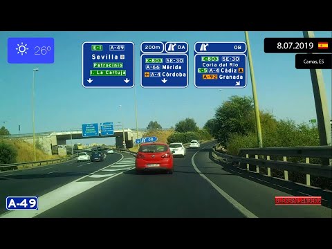 Driving through Andalucía