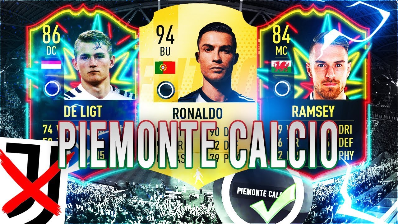 Lequipe Du Piemonte Calcio Sur Fifa 20 De Ligt Otw Ramsey Otw Cr7 Juventus